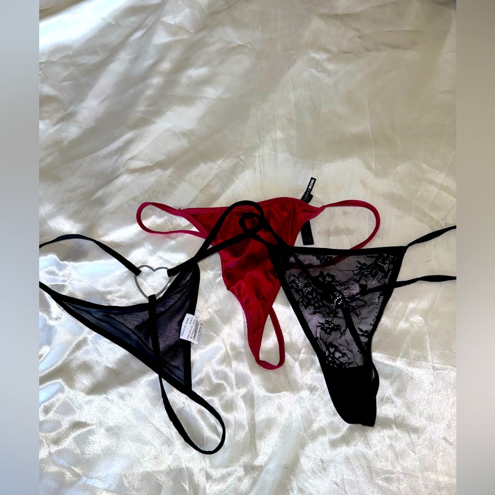 3 Pack G-String Panties